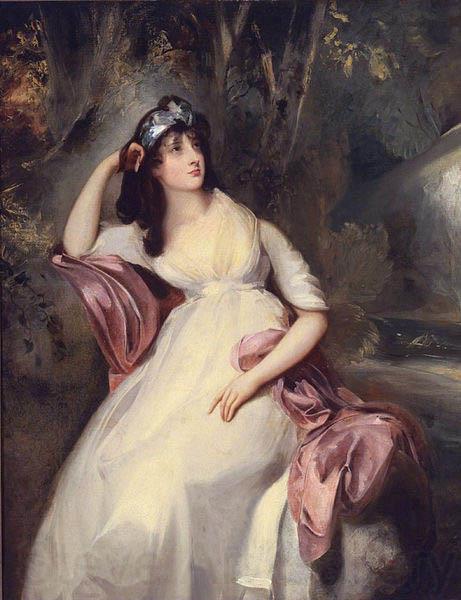 Sir Thomas Lawrence Sally Siddons Norge oil painting art